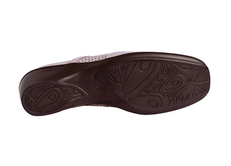 Zueco para mujer en Cuero color LILA, referencia RS8N