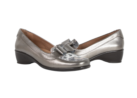 Mocasín para mujer en Cuero color BRONCE, referencia RS6N