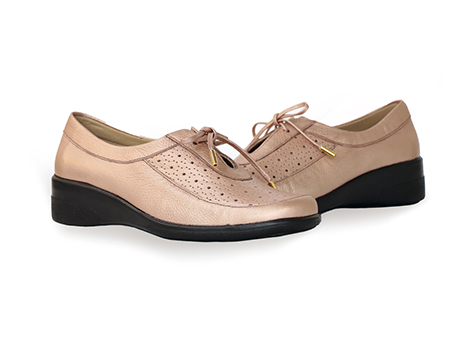 Zapatos de amarrar para mujer en Cuero color ROSADO, referencia CG9NMTRS