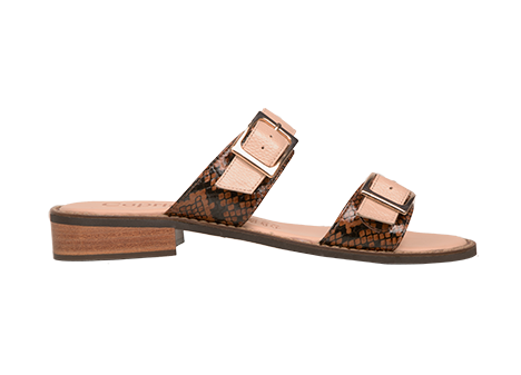 Zapato para mujer en Cuero color MARRON, referencia ZG07