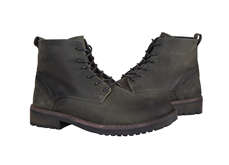 Bota para hombre en Cuero color VERDE, referencia ZZ93