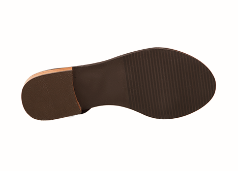 Sandalia para mujer en Cuero color NEGRO, referencia ZG08