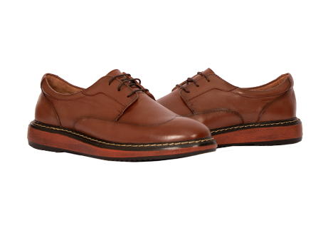 Zapato para hombre en Cuero color CANELA, referencia 2E70