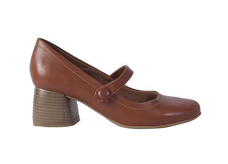 Tacones para mujer en Cuero color CO?AC, referencia ZCZ2