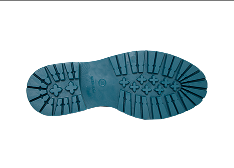 Mocasín para mujer en Cuero color AZUL, referencia ZCM7