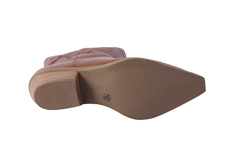 Bota para mujer en Cuero color CO?AC, referencia ZCT1