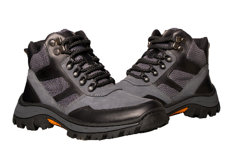 Botín para hombre en Cuero color GRIS, referencia ZL18