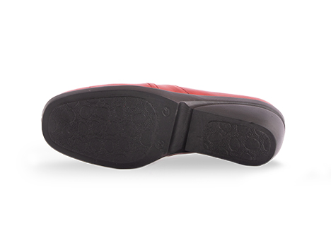 Tacones para mujer en Cuero color ROJO, referencia VT81