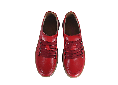 Zapato para mujer en Cuero color ROJO, referencia ZHD6