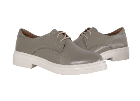Zapatos de amarrar para mujer en Cuero color VERDE, referencia DM8K