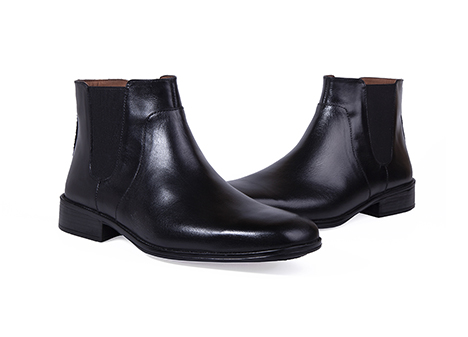 Botín para hombre en Cuero color NEGRO, referencia 5H22