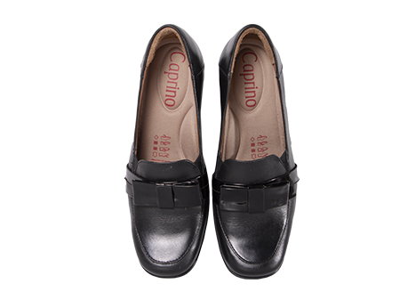 Mocasín para mujer en Cuero color NEGRO, referencia VT9H