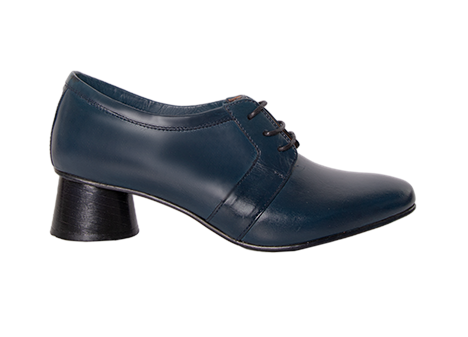 Zapato para mujer en Cuero color AZUL, referencia K15C