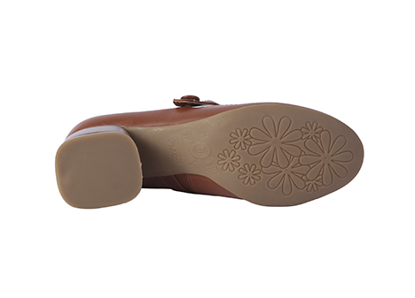 Tacones para mujer en Cuero color CO?AC, referencia ZCZ2