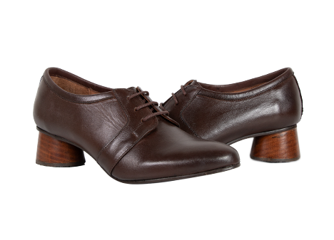 Zapato para mujer en Cuero color MARRON, referencia K15C