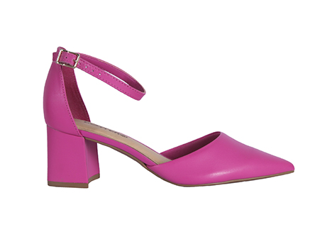 Tacones para mujer en Cuero color SALMON, referencia ZC96