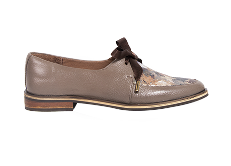 Zapato para mujer en Cuero color TAUPE, referencia P95N