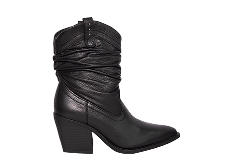Bota para mujer en Cuero color NEGRO, referencia ZTC5