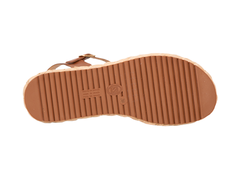 Sandalia para mujer en Cuero color CO?AC, referencia ZCS4