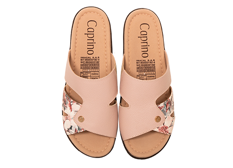 Sandalia para mujer en Cuero color ROSADO, referencia ZY28