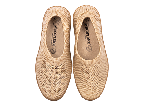 Mocasín para mujer en Lycra color BEIGE, referencia ZWL2