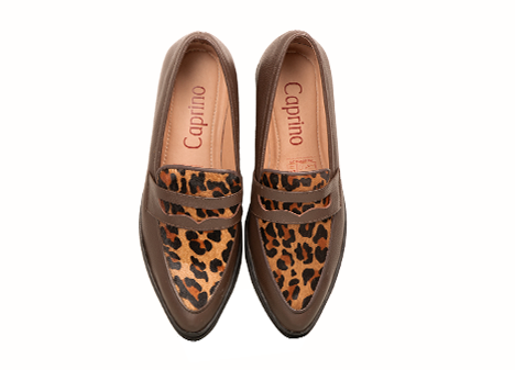 Mocasín para mujer en Cuero color TABACO, referencia Z624