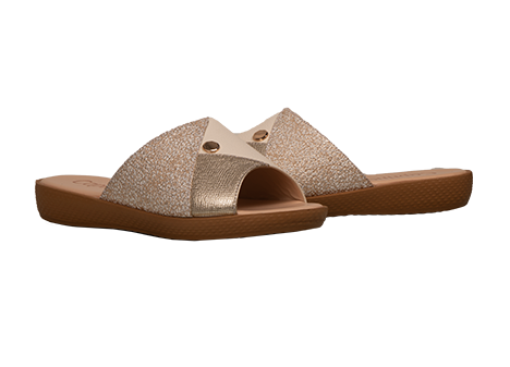 Sandalia para mujer en Cuero color DORADO, referencia ZG11