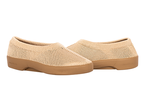 Mocasín para mujer en Lycra color BEIGE, referencia ZWL2