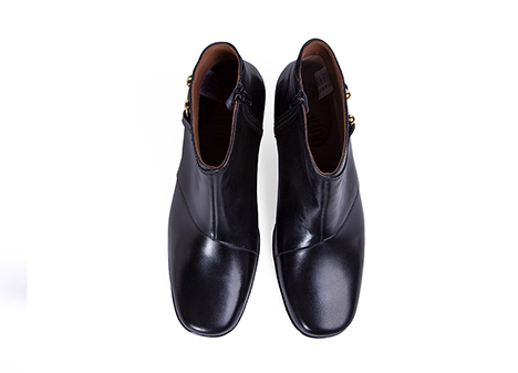 Botín para mujer en Cuero color NEGRO, referencia VT1W
