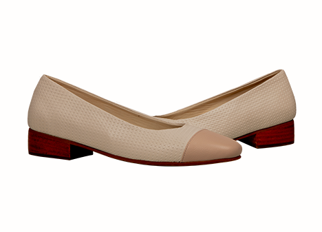 Tacones para mujer en Cuero color BEIGE, referencia ZO9G