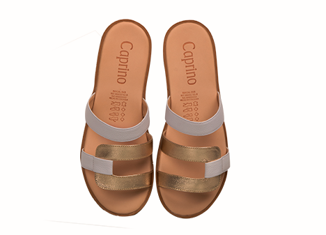 Sandalia para mujer en Cuero color BLANCO, referencia ZG10