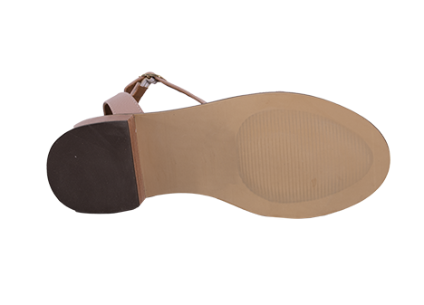Sandalia para mujer en Cuero color ROSADO, referencia ZN02