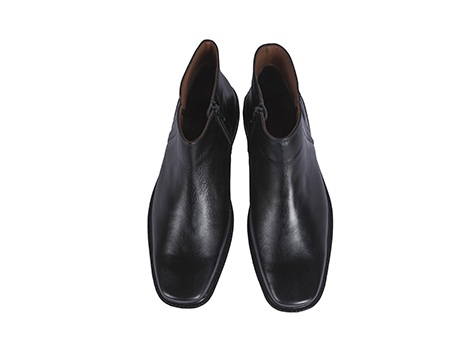 Botín para hombre en Cuero color NEGRO, referencia 3B19