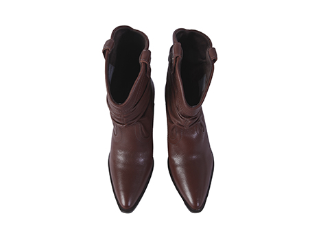Bota para mujer en Cuero color MARRON, referencia ZTC5