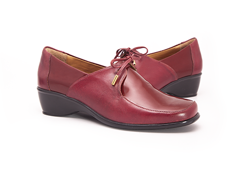 Zapato para mujer color VINOTINTO, referencia RS6LRRCN