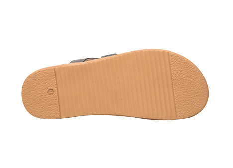Sandalia para mujer en Cuero color GRIS, referencia ZS47