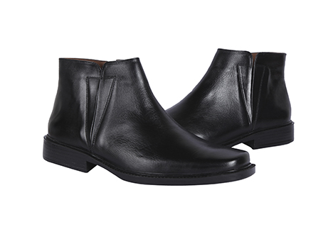 Botín para hombre en Cuero color NEGRO, referencia 3B19