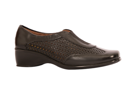 Mocasín para mujer en Cuero color NEGRO, referencia RS4W