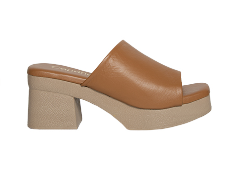 Sandalia para mujer color MIEL, referencia ZN09