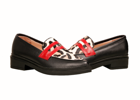 Mocasín para mujer en Cuero color NEGRO, referencia Z624