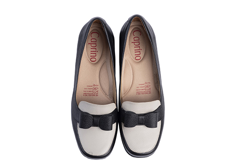 Mocasín para mujer en Cuero color NEGROxOXIDO, referencia RS6N