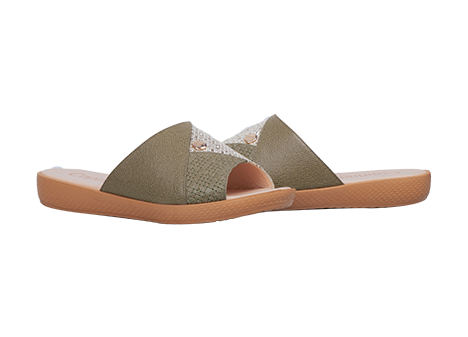 Sandalia para mujer en Cuero color VERDE, referencia ZG11
