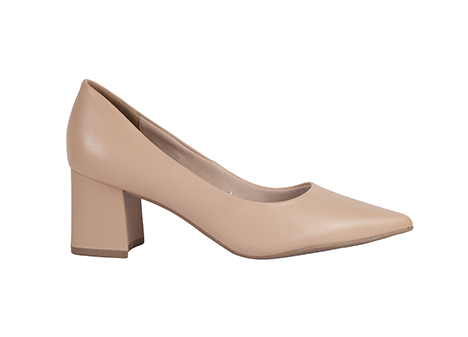 Tacones para mujer en Cuero color MARRON, referencia ZC95