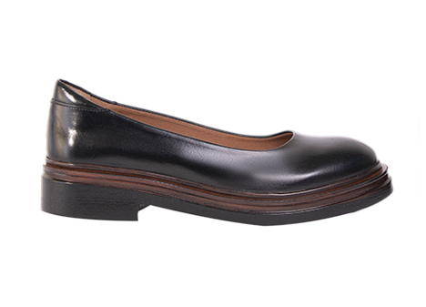 Baleta para mujer en Cuero color NEGRO, referencia DM8L