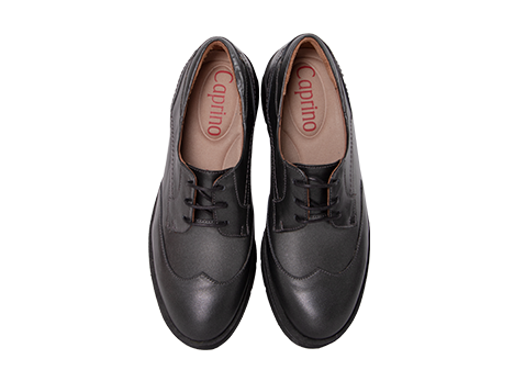 Zapatos de amarrar para mujer en Cuero color PLATA, referencia FR3Y