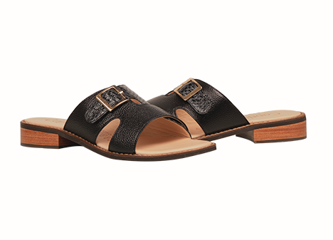 Sandalia para mujer en Cuero color NEGRO, referencia ZG08