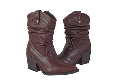 Bota para mujer en Cuero color MARRON, referencia ZTC5