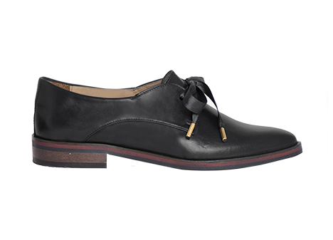 Zapatos de amarrar para mujer en Cuero color NEGRO, referencia P92L