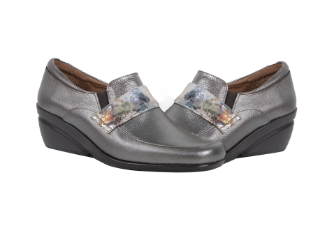 Mocasín para mujer en Cuero color BRONCE, referencia VT44