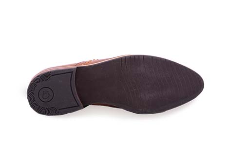 Mocasín para mujer en Cuero color CARAMELO, referencia P92FCRCM